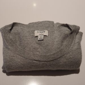 J. Crew Women's Heather Gray Crewneck Sweater